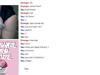 Ultra hot nerdy geek teen webcam on omegle