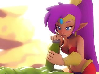 Shantae Handjob 3D!