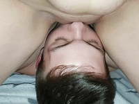 Amateur Girlfriend facesitting her Boyfriend