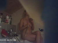 my MILF wife showering spy cam 