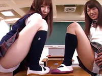  Asian Schoolgirl Nylon Panty