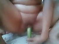 Cucumber Masturbation 2