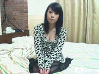 Asian babe gets fingered by her lover 