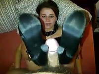 TANJA SHOEJOB Footjob