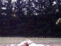 nude sunbathing