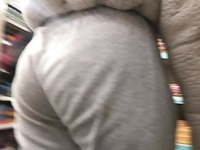 Juicy Indian vpl ass in sweatpants 