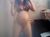 Pregnant Brazilian Dancing